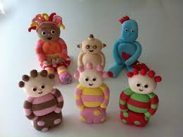 In The Night Garden Cake Toppers Garden Cakes 1st Birthday Cakes Fondant Cake Toppers