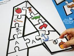 A list of free autumn and fall word search puzzles organized by skill level as well as grade level. Printable Alphabet Puzzles Upper And Lowercase Letters