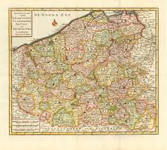 28,5 x 33,5 cm (blad 42 x 52 cm). Old World Auctions Auction 114 Lot 394 Nieuwe Kaart Van Het Graafschap Vlaanderen Artois En Henegouwen