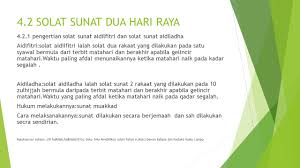 Iaitu melalui rukyah (melihat anak bulan) ataupun secara hisab (kiraan). 4 2 Memahami Mendirikan Dan Menghayati Solat Sunat Aidilfitri Dan Aidiladha Pendidikan Islam Kssr