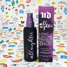 Urban Decay All Nighter Long Lasting Makeup Setting Spray 12 Hour Wear Test