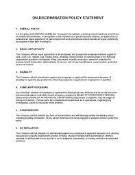 Aws serverless application model (aws sam) automatically populates the. Non Discrimination Policy Template Sample Best Word Pdf Download
