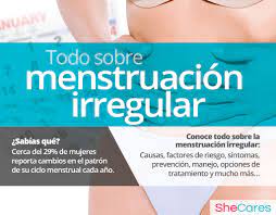 Menstruacion Irregular Shecares
