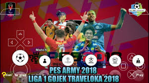 Download pes 2017 add on gojek traveloka liga 1 v1 pte 5 / 6 by. Cara Download Game Pes Army 2018 Liga 1 Gojek Traveloka Ppsspp Android Youtube