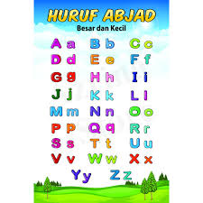 Secara umum, huruf besar lebih besar, dan huruf kecil lebih kecil.namun, huruf ini terlihat huruf besar, tetapi ukuran teksnya sama dengan huruf kecil. Big Size 50x75cm Poster Edukasi Anak Mengenal Abjad Huruf Besar Dan Kecil Shopee Indonesia