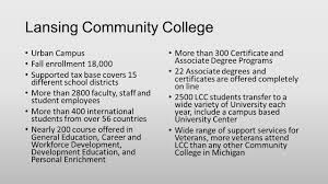 General information about the commission and the accreditation process is provided at the end of this document. Leading The Advising Journey For The Underprepared Student Lisa Alexander And Eva Menefee Lansing Community College Nacada National Conference Ppt Download