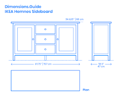 Ikea hemnes diy and hacks for this standard piece of ikea furniture. Ikea Hemnes Sideboard Dimensions Drawings Dimensions Com