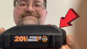 Worx WA3575 20V PowerShare 2.0 Ah Replacement Battery, Orange and Black