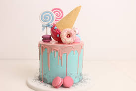 Zum verzieren habe ich dann eine amerikanische buttercreme genutzt. Drip Cake Anleitung Tortenboutique