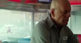 In Unbreakable, Bruce Willis' character is David Dunn. Comic book  characters (especially secret identities) often have the same letter or  sound for their first and last names (Peter Parker, Bruce Banner, Clark