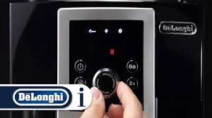 Descaling pu sh descale the machine when the message descale. How To Set The Water Hardness On Your De Longhi Magnifica S Ecam 23 260 Coffee Machine Youtube