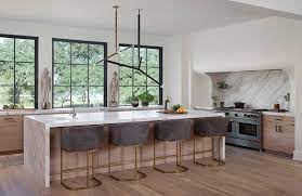 Bleached white oak cerused oak cabinets integrated refrigerators. White Oak Kitchens Tribe Design Group Austin S Best Residential Interior Design Firm