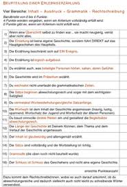 Maybe you would like to learn more about one of these? Erlebniserzahlung Aufbau Beurteilungskriterien Arbeitsblatter Lehrerfreund