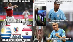 Osea un trabajo tenés nada más y le erras al país. Uruguay Vs Paraguay Los Divertidos Memes Luego Del Empate Fotos Peru Com