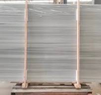 Wholesale Straight Line White Marble Light Grey Serpeggiante ...