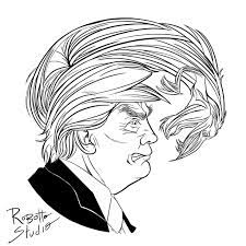 News about donald trump, including commentary and archival articles published in the new york times. Draw President Donald Trump By Robottostudio Fiverr