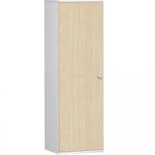 Der kleiderschrank ist sehr gut erhalten und bietet viel stauraum. Buroschrank Mit Turen 5 Ordnerhohen Breite 60 Cm Sockelgleiter Oder Metallsockel Weiss Ahorn