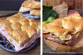 Per la cronaca, l'ho pagata 4 euro e dieci (va a peso): Pizza Bianca Con Mortadella O Con Prosciutto E Fichi