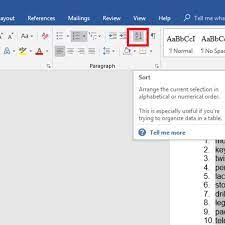 How to alphabetize a list in word sort any list in alphabetic or reverse alphabetical order with little more than a few clicks of the mouse. How To Sort Alphabetically In Word