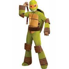 Teenage Mutant Ninja Turtles Michelangelo Halloween Costume Kids Age 3-4  New | Ebay