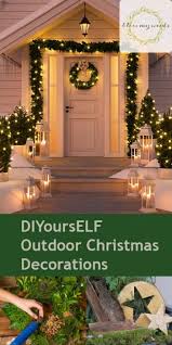 Holiday decorating ideas and inspiration, including tree decorating, holiday mantel decor, christmas vignettes, hanukkah decor, holiday table decor, christmas shopping guides, gift tags and holiday printable and more. Diyourself Outdoor Christmas Decorations Bless My Weeds