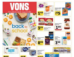 For your convenience, albertsons companies gift cards can also be redeemed in our family of stores including albertsons, safeway, vons, pavilions, randalls, tom thumb, carrs, shaw's, star market, and jewel! Vons Weekly Ads