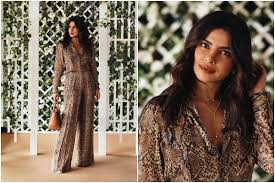 #togetherforindia donate here ⬇️⬇️ bit.ly/together4india. Priyanka Chopra Wears Rs 2 59 Lakh Snake Print Outfit At Wimbledon You Like