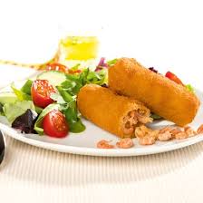 Aldi Belgique Recette Croquettes De Crevettes Salade Mixte Et Dressing Recept Garnaalkroketten Recepten Koken
