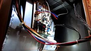 Factory installed electric heat wiring diagram # 61cc0514b. Furnace Control Board Change Out On A Carrier 59sc5a080 Real Time Youtube