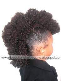 Beads Braids And Beyond Fun Hair In 5 Minutes Textured Faux Hawk Kids Hairstyles Hair Styles Natural Hair Styles