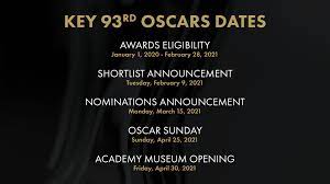 A list of 90 films compiled on letterboxd, including boys state (2020), mulan (2020), the one and only ivan (2020), soul (2020) and notturno (2020). The Academy On Twitter It S True Next Year S Oscars Will Happen On April 25 2021 Here S What Else You Need To Know The Eligibility Period For The Oscars Will Be Extended