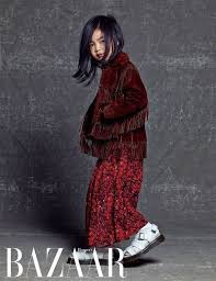 Little Haru Poses For Her First Solo Pictorial With Harper S Bazaar Lee Haru Haru Fashion Photoshoot