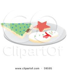 Scarica un video a tema plate of christmas cookies and da 5.000 secondi a 23.98 fps. Royalty Free Rf Clipart Illustration Of A Plate Of Christmas Tree Star And Snowman Cookies By Rosie Piter 59595