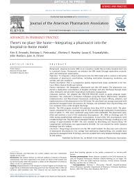 PDF) There's no place like home—Integrating a pharmacist into the  hospital-in-home model