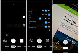 Ahora, con la última cámara de google 7.2 de pixel 4,. Asi Es La Nueva Aplicacion De Camara De Los Pixel 4 Google Camera 7 0