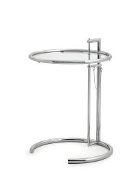 Glass table tops are also used to cover and protect your table and furniture. Classicon Adjustable Table E 1027 By Eileen Gray 1927 Designer Furniture By Smow Com