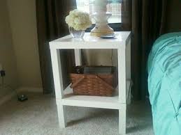 Lack Side Tables Go To New Heights Ikea Hackers Ikea Lack Table Ikea Lack Side Table Ikea Side Table