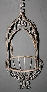 Wire hanging basket sphagnum moss ( i used a little less than 2 bags of.25 cu ft) trailing & low growing plants. Rustic Hanging Planter Basket Antique Victorian Style Garden Plant Hanger Ebay