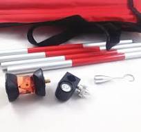 High Precision Mini Prism Set Traget Prism 360 Degree Reflector Prism