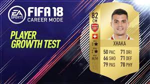 Tap on a player to see more details about their club, height, age or contract. Fifa 18 Granit Xhaka Growth Test Youtube