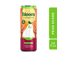 Bloom Nutrition Sparkling Energy RTD, Pear Scare (12 oz) Delivery or Pickup  Near Me - Instacart
