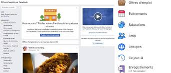 Facebook Lance La Fonctionnalite Offres D Emploi En France Https Www Actu Marketing Fr Actualite Facebook Lance La Fonctio Offre Emploi Emploi Marketing