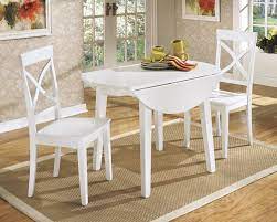 Either type allows you to put the table up against the wall when the drop leaf kitchen table is a great choice for many homeowners and apartment dwellers. Image Result For Kitchen 5 Piece Drop Leaf Tables Kitchen Table Settings White Round Kitchen Table White Kitchen Table Set