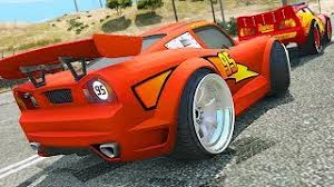 The wheels on the bus. Lightning Mcqueen Chick Hicks Off Road Mcqueen Ncar Vin Gta 5 Cars Mods