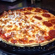 The thin crust pizza will be . Dan Costello From Home Run Inn In Chicago Pizza City Usa