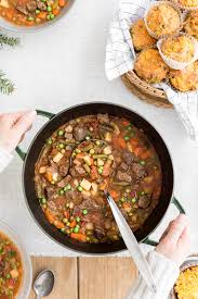 You'll love how the broth of this beef soup recipe is slightly thickened so it's like gravy and has extra flavour from a secret ingredient! Vegetable Beef Soup Recipe Quick How To Video Foolproof Living