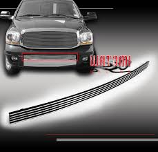 This bumper is the ultimate in rugged design and function. For 06 07 08 Ram 1500 2500 3500 Sport Front Bumper Lower Billet Grille Insert Ebay