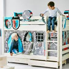 new chevalier by flexa ensemble de rideaux pour lit lit enfant lit rideaux