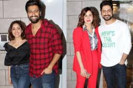 Finally vicky kaushal's uri trailer is out, here is the trailer launch video of the movie yami gautam and kirti kulhari. Vicky Yami Mohit Raina Kriti Kulhari At Uri Success Bash