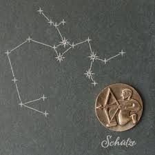 Die liebe des schütze mannes. Wandrelief Sternzeichen Schutze Schiefer Swarovski 14 5 Cm Schiefertafel
